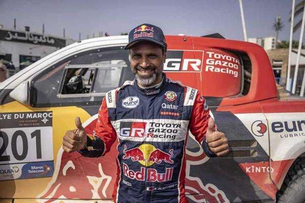 Al-Attiyah Atasi Rute Berbatu untuk Menangi Etape Kedua FADEL SENNA / AFP