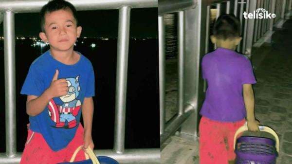 Anak Kecil Ini lebih Pilih Bekerja Ketimbang Bermain