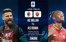 Prediksi AC Milan vs AS Roma: Giallorossi Korban Favorit Rossoneri