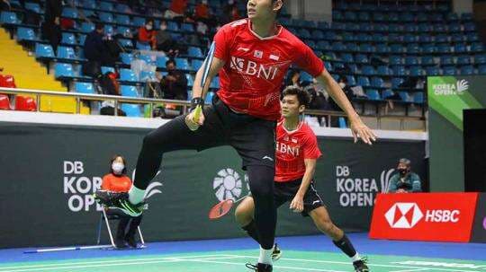 Hasil Thailand Masters 2023: Dibungkam Non-Unggulan, Bagas/Fikri Gagal ke Final