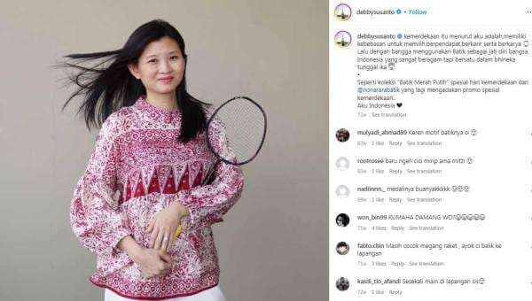 Blusukan Main Bulutangkis, Potret Debby Susanto dari All England ke Lapangan Pasir