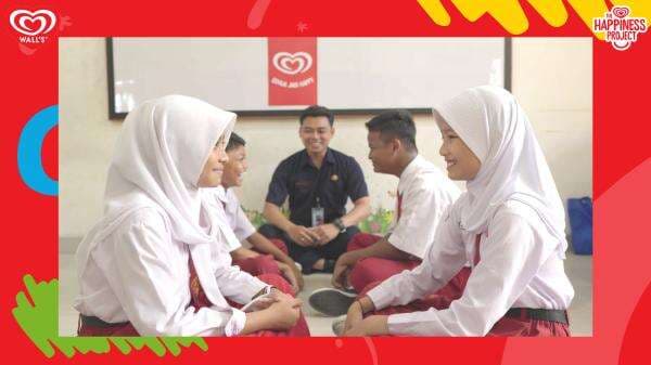 Wall’s Happiness Project Memberikan Edukasi Mengenai Pentingnya Kebahagiaan di Berbagai Sekolah di Dunia