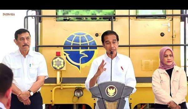 Resmikan Kereta Api Rute Maros-Barru, Presiden Jokowi: Tingkatkan Daya Saing