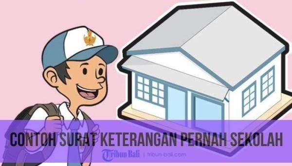 Contoh Surat Keterangan Pernah Sekolah