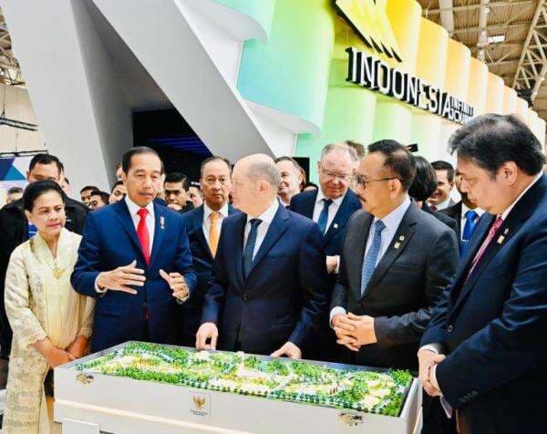 Hannover Messe 2023: Presiden RI Dan Kanselir Jerman Resmikan Paviliun Indonesia Bertema Kapal Pinisi