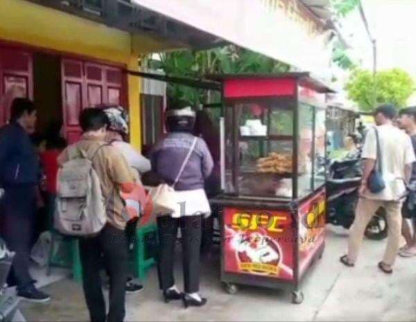 Ratusan Potong Ayam Geprek di Pemalang Ludes Dalam 6 Jam