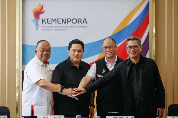 Indonesia Kirim 996 Atlet ke SEA Games 2025, Erick Thohir Patok Target Tiga Besar