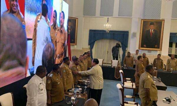 Prabowo: Kita Harus Percepat Pembangunan Papua