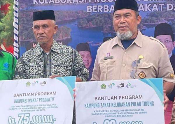 Kemenag Salurkan Rp500 Juta untuk Program Zakat dan Wakaf di Pulau Tidung