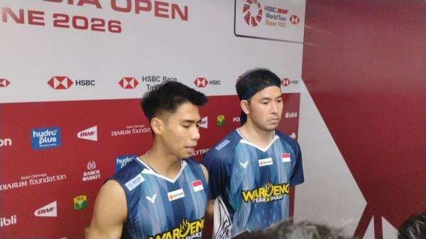 16 Besar Indonesia Open 2026: Sabar/Reza Unggul Rekor pertemuan atas Huang Di/Liu Yang!