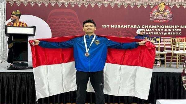Mahasiswa UMS Harumkan Indonesia, Sabet Juara 2 di Kejuaraan Pencak Silat Internasional Singapura