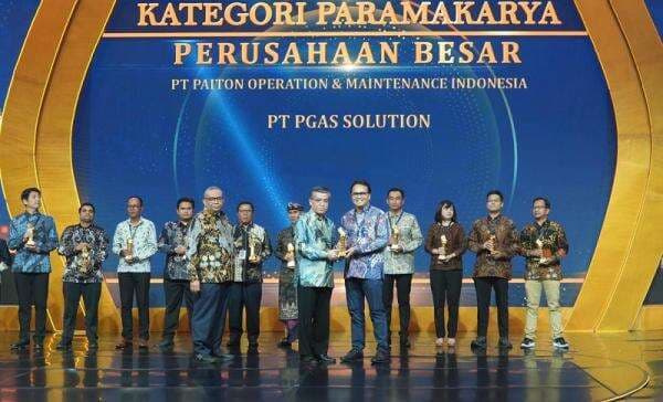 PGN Solution Raih Penghargaan Paramakarya dalam Naker Inspirational Leadership Award 2025