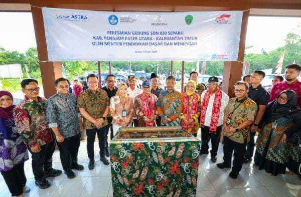 SDN 020 Sepaku Diresmikan, Wujud Komitmen Pendidikan Berkualitas di IKN