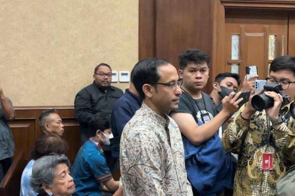 Jalani Sidang, Nadiem Makarim Mengaku Masih Alami Reinfeksi