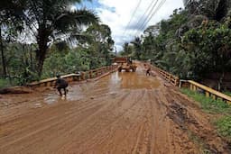 Perbaikan Jembatan Pandaan Tuntas, Jalur Sibolga ke Tapteng Kembali Pulih