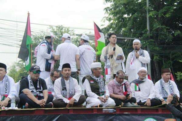 Lampu Merah Pemda Karawang Bakal Dipadati Ribuan Massa dalam Aksi Solidaritas untuk Palestina