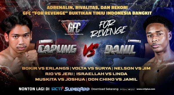 Garuda Fight Championship For Revenge Sukses Besar, 13 Ribu Tiket Ludes! Garuda Fight Championship For Revenge Sukses Besar, 13 Ribu Tiket Ludes!