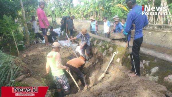 Sambut Musim Tanam 2025, Warga Dakka Tapango Gotong Royong Bersihkan Irigasi D.I Lakejo