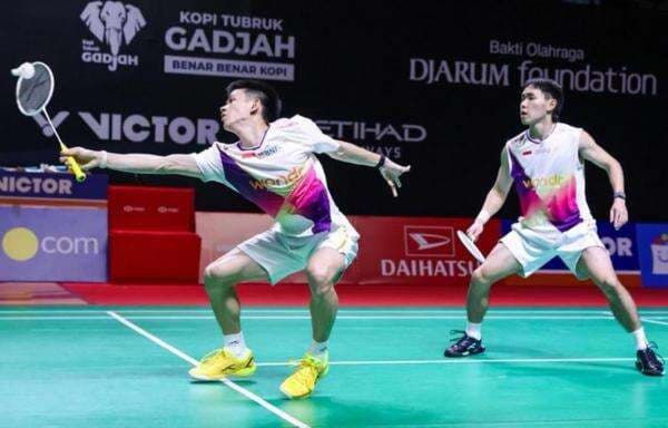 Hasil Indonesia Masters 2026: Tampil Perkasa di Istora, Raymond/Joaquin Pulangkan Wakil Prancis