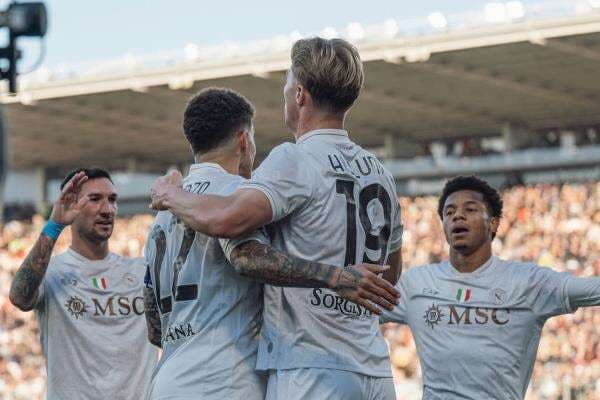 Hasil Cremonese vs Napoli di Liga Italia 2025-2026: Brace Rasmus Hojlund Bikin Emil Audero Dkk Kalah 0-2