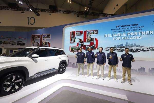 Perjalanan 55 Tahun, Mitsubishi Motors Bagikan Keuntungan Spesial di GJAW 2025