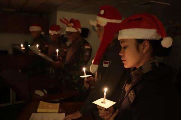 Momen Pasukan Perdamaian TNI di Lebanon Tetap Rayakan Natal meski Jauh dari Keluarga