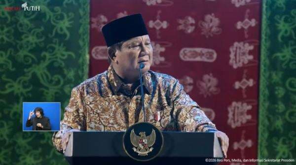 Prabowo Bersyukur Indonesia Damai di Tengah Gejolak Dunia dan Perang