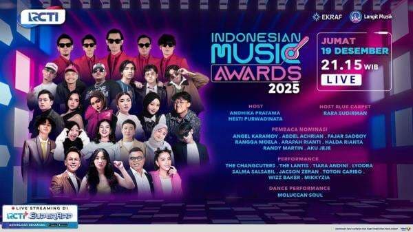 Indonesian Music Awards 2025 Kembali Hadir Rayakan Panggung Penuh Performa Spektakuler!