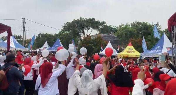 Ribuan Warga Kota Bogor Tumpah Ruah di Pesta Rakyat HUT RI ke-80