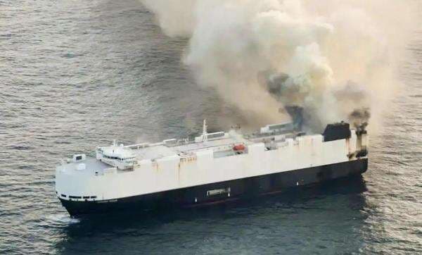 3.000 Unit Mobil dari China Ludes Terbakar di Lautan Pasifik, Pemilik Kendaraan Nangis