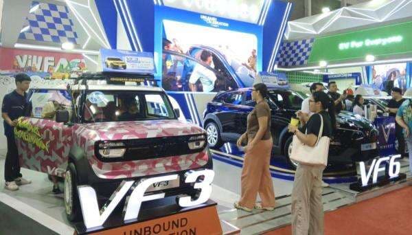 Ekspansi, VinFast Boyong 4 Line Up Mobil Listrik di Jakarta Fair 2025