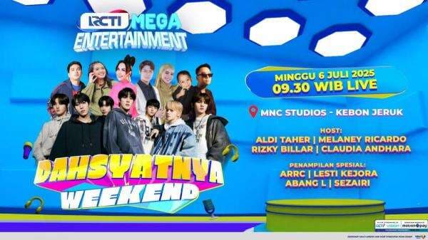 Weekend Anti Boring! Seru-seruan Bersama ARrC hingga Leslar Family di Dahsyatnya Weekend RCTI