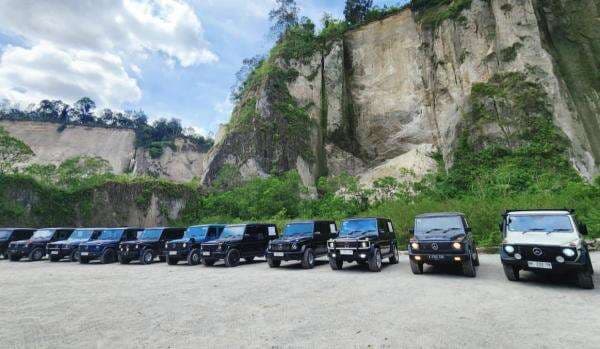 Komunitas Mercedes G-Class Gelar Touring Lintas Sumatera Sejauh 959 Km