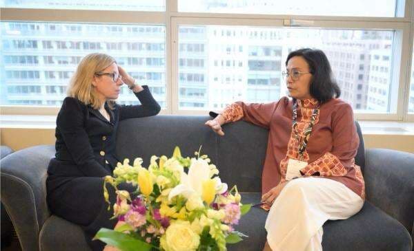 Bertemu Managing Director Bank Dunia, Sri Mulyani Bahas Isu Tarif Resiprokal dan Dinamika Global