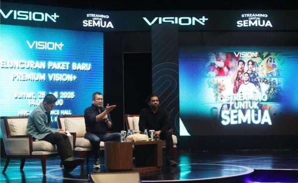 Paket Premium Vision+ Naik Level, Harga Tetap Rp20.000