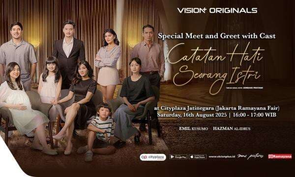 Poster Series Catatan Hati Seorang Istri Tampilkan Rumah Tangga dengan Luka Tersembunyi