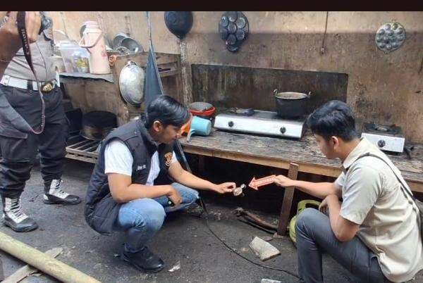 Ledakan Dahsyat Tabubg Gas Bocor di Tulungagung, Suami Istri Lansia Luka Parah