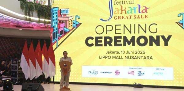 Pramono Buka Festival Jakarta Great Sale 2025, Bidik Transaksi Rp15,5 Triliun di Mal Jakarta