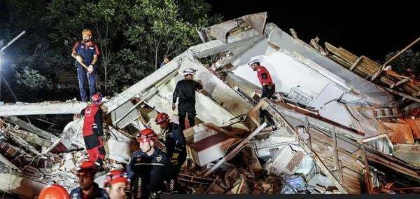 Turki Diguncang Gempa 6,1 Skala Richter, Ratakan Bangunan di Wilayah Balikesir Timur Laut