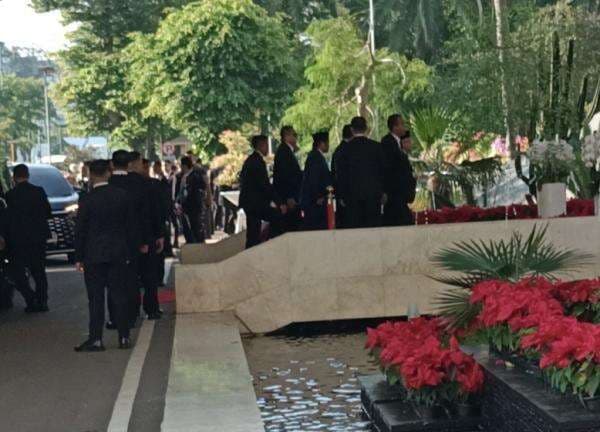 Hadiri Sidang Tahunan MPR, SBY Tiba di Gedung Nusantara