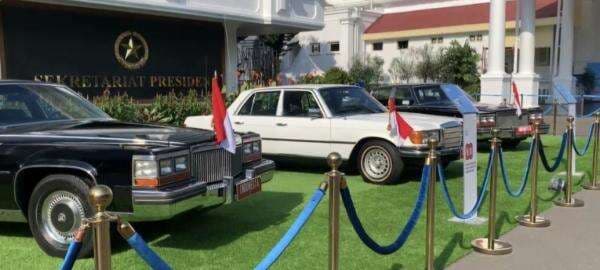Jelang HUT RI ke-80, Tiga Mobil Antik Presiden Mejeng di Istana
