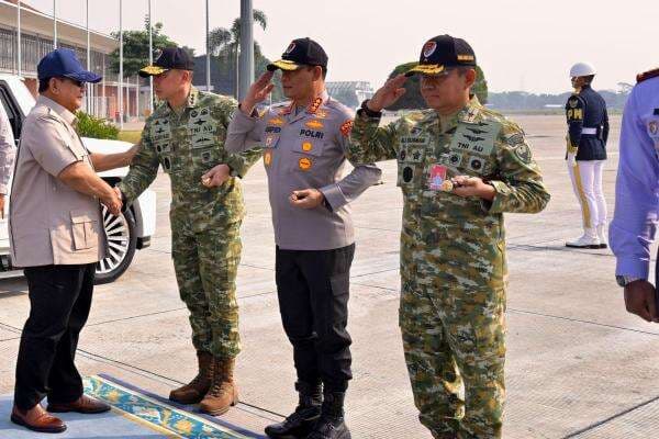 Prabowo Bertolak ke Lampung, Resmikan RSUD dan Buka Munas HIPMI