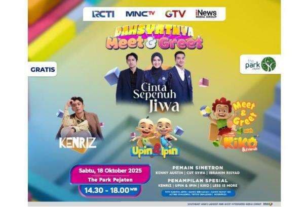 Lala, Julian dan Hasbi Akan Menyapa Warga Pejaten di Dahsyatnya Meet and Greet Cinta Sepenuh Jiwa