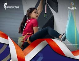 Panjat Tebing Sumbang Medali Emas Ke-19 dan Ke-20 Indonesia di SEA Games 2025 Lewat Alma Ariella dan Ardana Cikal