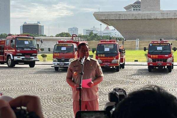 14 Daerah Terima Hibah Mobil Damkar dari Pemprov Jakarta, Ini Daftarnya
