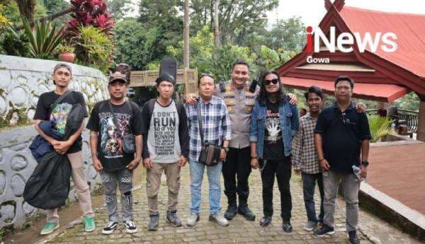 Kapolres AKBP Muh Aldy Sulaeman Rangkul Kelompok Penyanyi Jalanan di Gowa
