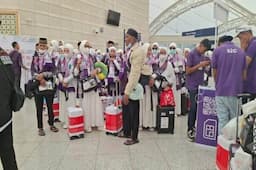 12.072 Jemaah Haji Indonesia Kloter Pertama Tiba di Tanah Suci