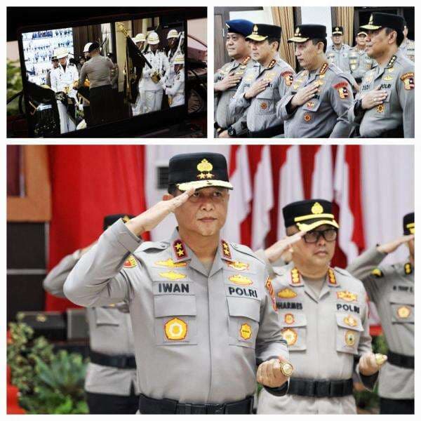 Kapolda Kalteng Irjen Iwan Kurniawan Hadiri Upacara Pemulihan Nilai Luhur Tribrata Secara Virtual