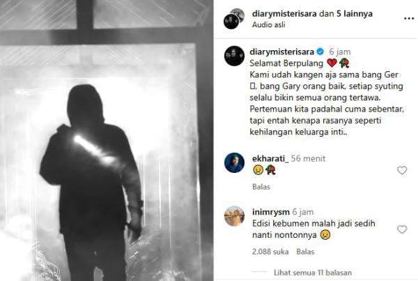 Sara Wijayanto Berduka atas Kepergian Gary Iskak, Baru Sebentar Kerja Bersama