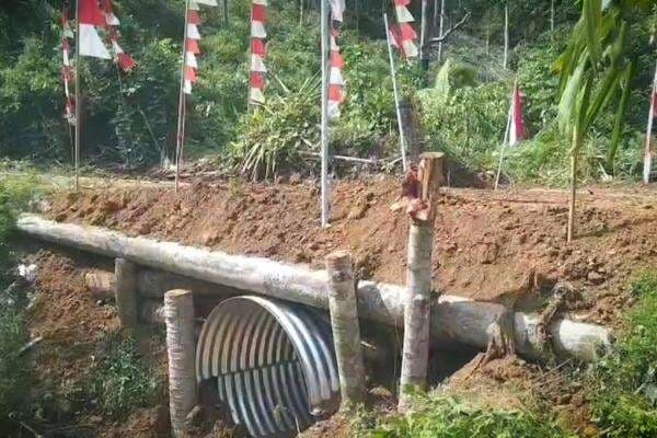 2 Jembatan Armco di Aceh Timur Rampung Dibangun TNI, Warga Tak Lagi Terisolasi